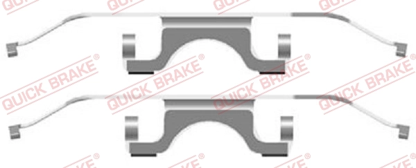 Accessory Kit, disc brake pad